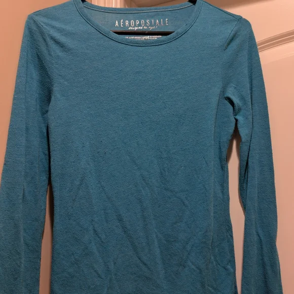 Set of 6 Basic Long Sleeve T-Shirts Size M - Picture 6 of 6